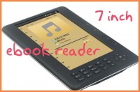 7 inch 4GB 480*800 Pixels screen ebook reader black and white